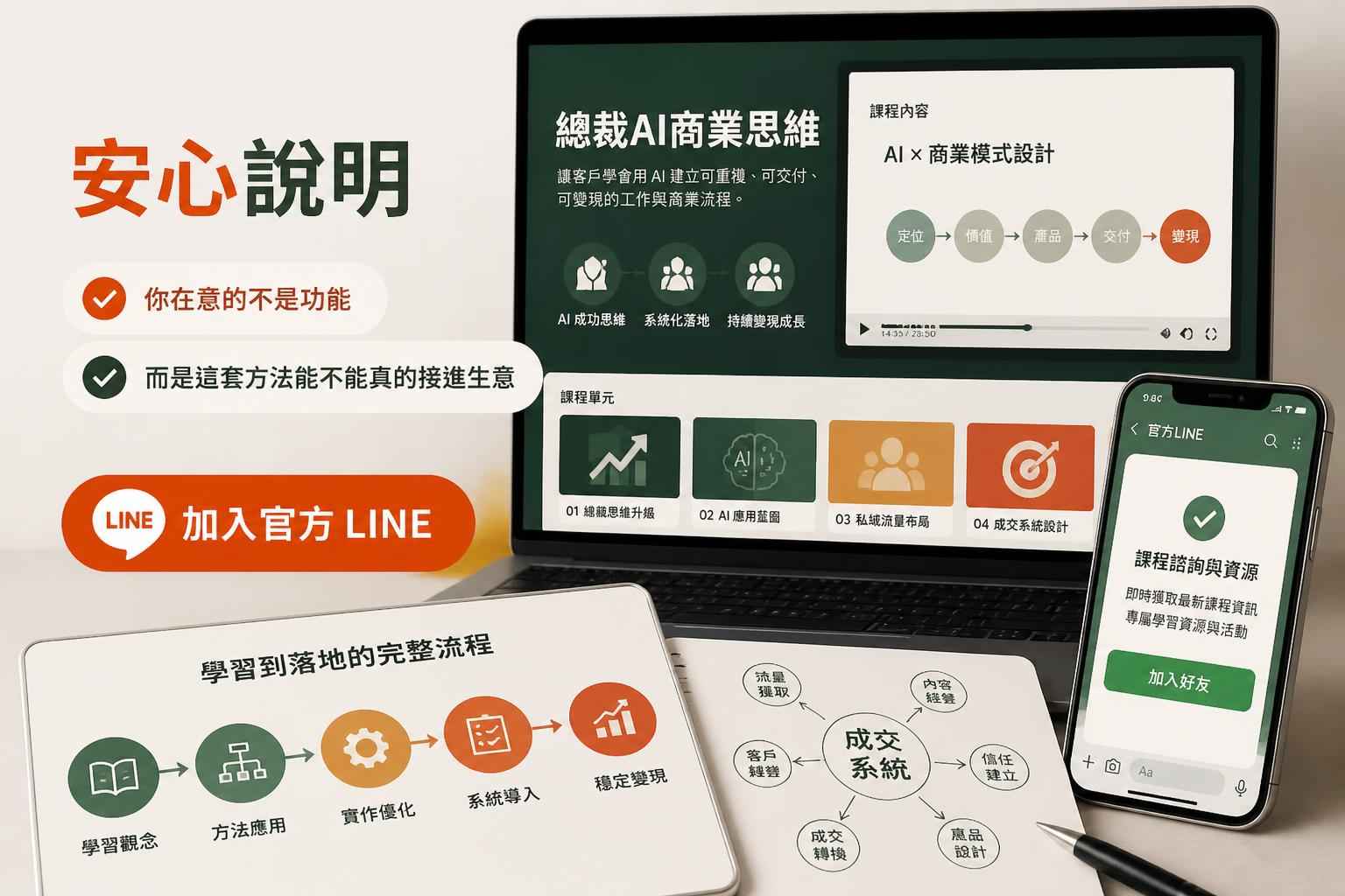 教學與工作場景畫面